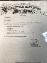 Winchester Model 1901 10 GA Lever Action Shotgun with Letter, Trades Welcome. - 4 of 21