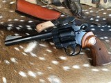 1968 Mfg. Colt Officers Model Match Double Action Revolver, .22LR, Like New Condition. Trades Welcome. - 8 of 14