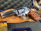 Smith & Wesson Model 617- no dash, Stainless 22 Cal Revolver, Finger Groove Combat Grips, Trades Welcome. - 7 of 22