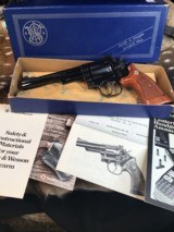 Gorgeous Boxed Smith & Wesson 19-4, Six Inch Combat Magnum, LNIB, Trades Welcome