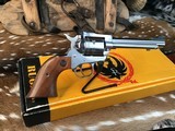 Ruger New Model Single Six Stainless, .22 Mag/.22LR Combo Cylinders LNIB. TRADES Welcome - 8 of 11