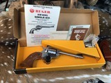 Ruger New Model Single Six Stainless, .22 Mag/.22LR Combo Cylinders LNIB. TRADES Welcome - 5 of 11