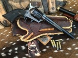 1958 Mfg. Colt SAA 2nd Gen. 7.5 Inch,
Boxed, .38 Special, Gorgeous Blued & Case Colors. Trades Welcome. - 14 of 25