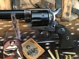 1958 Mfg. Colt SAA 2nd Gen. 7.5 Inch,
Boxed, .38 Special, Gorgeous Blued & Case Colors. Trades Welcome. - 8 of 25