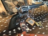 1958 Mfg. Colt SAA 2nd Gen. 7.5 Inch,
Boxed, .38 Special, Gorgeous Blued & Case Colors. Trades Welcome. - 10 of 25