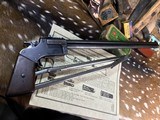 1921 2nd Generation “Marbles Game Getter” Rare 18 inch Chambered in .44 Game Getter, .410 Shotshell and .22 SLLR. - 15 of 21