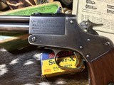 1921 2nd Generation “Marbles Game Getter” Rare 18 inch Chambered in .44 Game Getter, .410 Shotshell and .22 SLLR. - 7 of 21