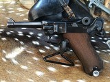 BYF 42 Code WWII Mauser P08 German Luger, All Matching W/ Holster , Complete Rig. Trades Welcome. - 7 of 23