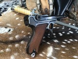 1937 Dated Mauser 42 Coder P08 German Luger, Matching Numbers, 9mm. Trades Welcome - 6 of 13