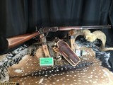 Antique Winchester Special Order Model 1873, Factory Set Trigger, Octagon Barrel, Tang Sights, 44-40 Chambering. Trades Welcome