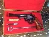 Pre-Lock Smith & Wesson 25-9, 6 inch, .45 Long Colt, As New, Presentation Cased. Trades Welcome. - 2 of 25