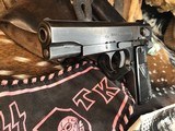 German P.35(P) Semi-Auto Pistol by Radom, 9 MM WWII German Army Proofed W/Holster, Trades Welcome. - 4 of 19