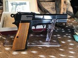 1966 Belgium Browning T Series High Power , Unfired in Box, Rare Tangent Sights, Slotted Backstrap,
Gorgeous, Trades Welcome. - 13 of 24