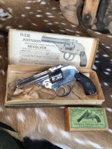 Iver Johnson Safety Hammerless Automatic Double Action Revolver. 32 Cal Nickle, Boxed As New. Trades Welcome - 22 of 25