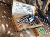 Iver Johnson Safety Hammerless Automatic Double Action Revolver. 32 Cal Nickle, Boxed As New. Trades Welcome - 7 of 25