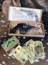 Iver Johnson Safety Hammerless Automatic Double Action Revolver. 32 Cal Nickle, Boxed As New. Trades Welcome - 2 of 25