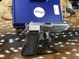 1998 Mfg. Walther PPK/S West German Built, Rare .32 acp. Chambering, Unfired, Boxed W/Test Target. TRADES WELCOME. - 6 of 19