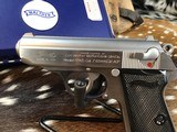 1998 Mfg. Walther PPK/S West German Built, Rare .32 acp. Chambering, Unfired, Boxed W/Test Target. TRADES WELCOME. - 14 of 19