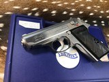 1998 Mfg. Walther PPK/S West German Built, Rare .32 acp. Chambering, Unfired, Boxed W/Test Target. TRADES WELCOME. - 17 of 19