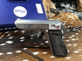 1998 Mfg. Walther PPK/S West German Built, Rare .32 acp. Chambering, Unfired, Boxed W/Test Target. TRADES WELCOME. - 10 of 19