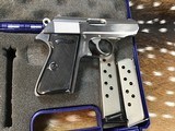 1998 Mfg. Walther PPK/S West German Built, Rare .32 acp. Chambering, Unfired, Boxed W/Test Target. TRADES WELCOME. - 1 of 19