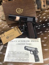 1970 Colt LightWeight Commander, .9 mm, Boxed Excellent Condition. Trades Welcome - 1 of 19