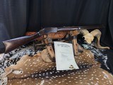 1888 Mfg. Antique Winchester Model 1873 Lever Action Rifle in .22 Short Rimfire with Factory Letter. Trades Welcome. - 1 of 25