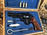 Smith & Wesson model 25-9, Four Inch, .45 Colt, Cased, Target Trigger, Target Hammer Target Grips. Trades Welcome. - 18 of 20