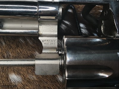 Smith &Wesson 29-2, six inch, Nickel Finish, Pinned Barrel, Recessed Cylinder, .44 Magnum. Trades Welcome. - Image 18 of 23