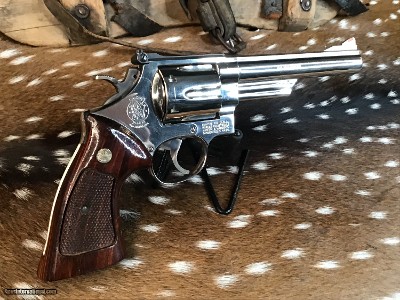Smith &Wesson 29-2, six inch, Nickel Finish, Pinned Barrel, Recessed Cylinder, .44 Magnum. Trades Welcome. - Image 11 of 23