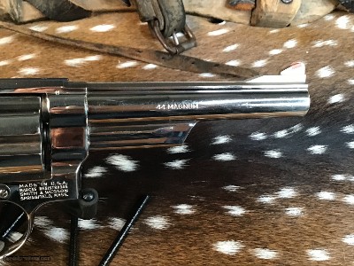 Smith &Wesson 29-2, six inch, Nickel Finish, Pinned Barrel, Recessed Cylinder, .44 Magnum. Trades Welcome. - Image 14 of 23