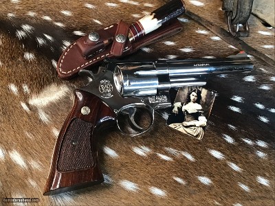 Smith &Wesson 29-2, six inch, Nickel Finish, Pinned Barrel, Recessed Cylinder, .44 Magnum. Trades Welcome. - Image 3 of 23