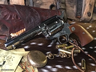 1991 Mfg. Colt SAA , 4 3/4 Inch, .44-40 Winchester, Nickel Finish, Boxed, Unfired. Trades Welcome. - Image 5 of 25