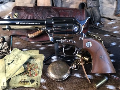 1991 Mfg. Colt SAA , 4 3/4 Inch, .44-40 Winchester, Nickel Finish, Boxed, Unfired. Trades Welcome. - Image 14 of 25
