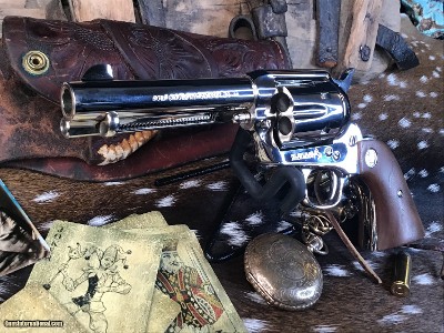 1991 Mfg. Colt SAA , 4 3/4 Inch, .44-40 Winchester, Nickel Finish, Boxed, Unfired. Trades Welcome. - Image 16 of 25