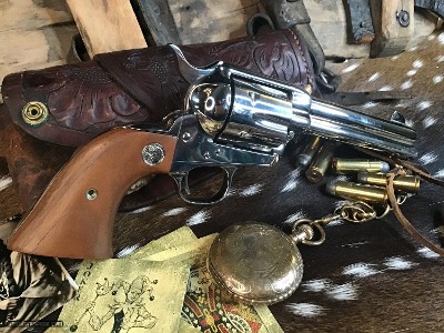 1991 Mfg. Colt SAA , 4 3/4 Inch, .44-40 Winchester, Nickel Finish, Boxed, Unfired. Trades Welcome. - Image 11 of 25