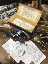 1930 Colt Bankers Special, Boxed, Engraved, .38 S&W. Trades Welcome. - 24 of 25