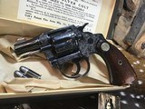 1930 Colt Bankers Special, Boxed, Engraved, .38 S&W. Trades Welcome. - 2 of 25