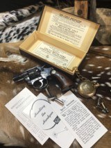 1930 Colt Bankers Special, Boxed, Engraved, .38 S&W. Trades Welcome. - 17 of 25