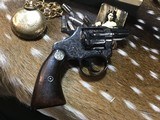 1930 Colt Bankers Special, Boxed, Engraved, .38 S&W. Trades Welcome. - 7 of 25