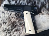 1974 Mfg. Colt Combat Commander, .45 acp,Boxed, Ivory, Unfired. Trades Welcome. - 14 of 18