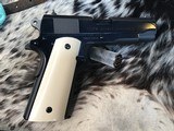 1974 Mfg. Colt Combat Commander, .45 acp,Boxed, Ivory, Unfired. Trades Welcome. - 16 of 18