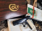 1974 Mfg. Colt Combat Commander, .45 acp,Boxed, Ivory, Unfired. Trades Welcome. - 3 of 18