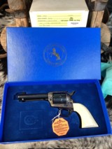 Colt Custom Shop SAA, 4 3/4 inch, .45 Colt, Ivory Grips, Boxed & Unfired. Trades Welcome - 6 of 22