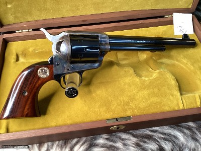 1971 Colt SAA, .7.5 inch, .45 Colt, 100 yr. NRA , Cased , Unfired. Trades Welcome. - Image 10 of 21