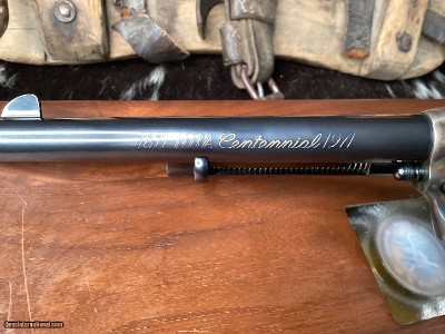 1971 Colt SAA, .7.5 inch, .45 Colt, 100 yr. NRA , Cased , Unfired. Trades Welcome. - Image 9 of 21