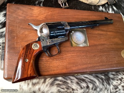1971 Colt SAA, .7.5 inch, .45 Colt, 100 yr. NRA , Cased , Unfired. Trades Welcome. - Image 16 of 21