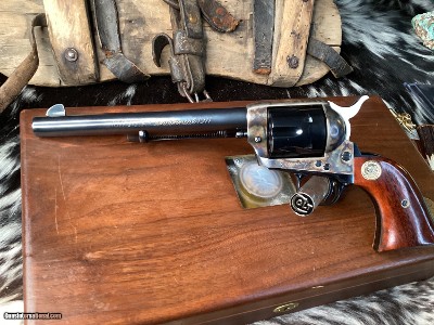 1971 Colt SAA, .7.5 inch, .45 Colt, 100 yr. NRA , Cased , Unfired. Trades Welcome. - Image 4 of 21