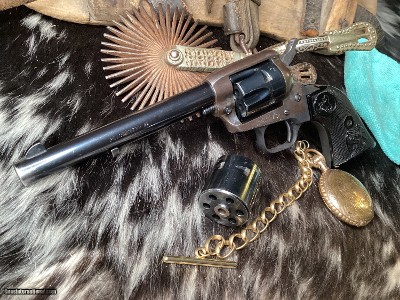 1974 Colt PeaceMaker, .22 Mag, 22LR. Two Cylinders,Trades Welcome - Image 3 of 10
