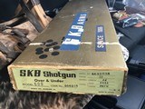 SKB 600 Trap Shotgun O/U , Nickel Engraved, .32 inch, Boxed, Trades Welcome. - 10 of 25